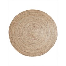 스페인카페트 수제 등나무 라운드 카펫 밀짚 러그 거실 침실 천연 식물 매트 호텔 정원 커피 테이블 물 잔디 매트