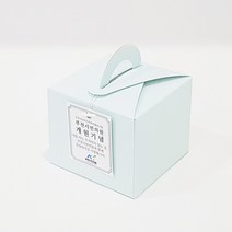 [나눔파티] 6형제소금밭 웨딩 돌잔치 생신 조문 고급소금선물 손잡이박스 답례품, 1개, 블루_구운소금