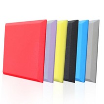 방음 벽 만들기 10매 50x50cm 간편 시공 부착형 방음보드 인테리어 녹음실 방송 스튜디오 추천 소음기 재료, 블랙, 1