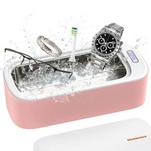 하니언스 초음파 살균 안경 세척기 46 000Hz, 개, 핑크