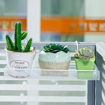 실내 걸이식화분틀/화분받침대 원예 정리 진열대 화분, 실내 걸이식 화분틀 화이트