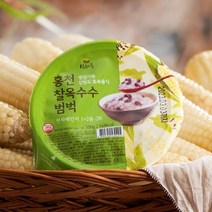 [팜커머스] 홍천 찰옥수수 범벅 150g x 15개, 상세 설명 참조
