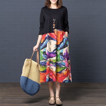 HQINT 여성 원피스 가을 봄 겨울 긴팔 반팔 롱원피스 미디원피스 캐주얼 정장원피스 하객원피스 하객룩 빅사이즈 여자 ZA-24875