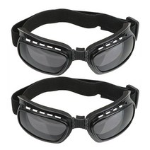 레트로 오토바이 고글 빈티지 모토 운전 안경 클래식 할리 스팀 펑크 ATV 자전거 헬멧, 07 B3-2PCS