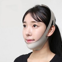국산 페이스 리프팅 밴드 턱살 당기미 도구 얼굴 붓기 빼는 법 마사지 기구, 블루, 1개