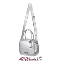 엘르골프 장식포인트 미니 토트백 6I27503-196, (196) 실버