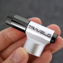 트레벨로 원터치 자전거 CO2 인젝터, 1개, 블랙