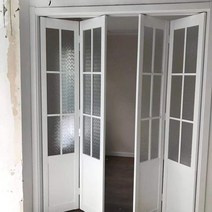 웨인스코팅붙박이장 드레스룸붙박이장 시스템옷장, 순수한 평면 문