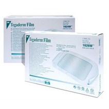 3M 테가덤 1626W(10x12cm) 1장 투명 방수밴드 반창고, 단품