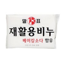 유니크앤몰 말표 재활용비누 베이킹소다 빨래비누 세탁비누 400g, 3개