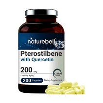 NatureBell 네이처벨 프테로스틸벤 200mg Pterostilbene 200캡슐