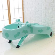 확대 된 어린이 샴푸 의자 접이식 베이비 키즈 침대 아티팩트, A. 카우그린