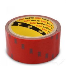 3M 자동차용 아크릴 양면 폼 테이프 회색 48MM X 1.5M 몰딩양면테이프 차량용테이프