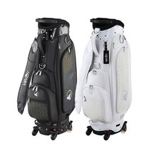 혼마CB12207 휠 캐디백, (화이트)