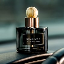 레아린 차량용 천연 아로마 방향제 명품 차량 향수 2개, 01)데인트리+03)프렌치(+논슬립패드x2)