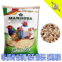 라이브잇 마니토바 핀치류 사료, 1kg, 13개, 1kg