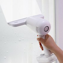 유유즈 감탄청소기 휴대용청소기 유리청소기 유리창닦이 타일청소기, 화이트