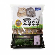 테비토퍼 두부두부 라벤더 가는입자 고양이 모래, 7L, 6개