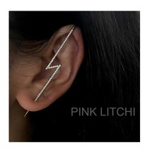 [PINK LITCHI]이어커프 귀찌 여성 모던 개성 싱글 1개 qxz 0615wj3