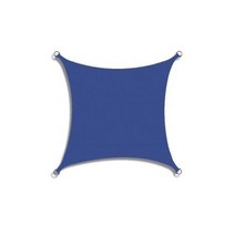 캠핑 트레일러 텐트 420D 방수 차양 항해 야외 정원 해변 파티오 수영장 천막, Royal blue+2x3m