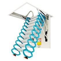 접이식 계단 가정용 다락 안전 스텝 리프트 벽 발판, 강철 / 70x100cm