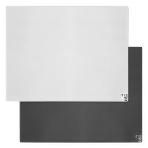 Cerapad KIN Glass 강화 유리 마우스패드 세라믹 컨트롤 게이밍 하드 세라패드, 세라패드-킨 OSMIUM Grey, 1개