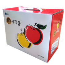 경북 청송 프리미엄 물없는 100프로 사과즙 50팩 50봉 사과쥬스 한박스 농부파파, (주스) 사과즙 1박스(50팩)