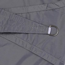 캠핑 파라솔 다중 크기 그늘막 방수 캐노피 UV 블록 천막 야외 파티오 정원 뒷마당, Grey+2x2m