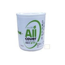 노루페인트 순앤수 올커버 1L 친환경페인트 목재 벽지 벽면, 뉴화이트크림(반광)
