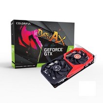 COLORFUL 지포스 GTX 1650 토마호크 D6 4GB 그래픽카드, 선택없음