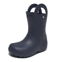 크록스 키즈 핸들잇 레인부츠 주니어 아동 장화 네이비 12803-410