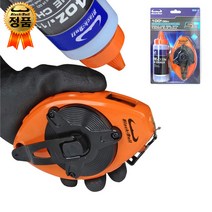 윤인컴퍼니 초크라인 먹선 먹줄 쵸크라인 청색 선긋기 분통 먹통 먹실 블랙불