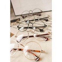 안경테 동글이안경테 뿔테 철테 해리포터안경 스퀘어뿔테 W004FC9EF 패션 의류/잡화 색상계열:외 9가지 옵션
