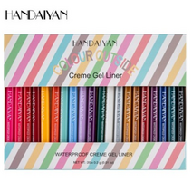 아이라이너 Handaiyan 컬러 세트 방수 펜슬 롱래스팅 메이크업 코스메틱 뷰티 1세트, 20개