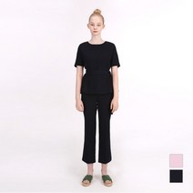 SET 페플럼 블라우스+팬츠_M182005CD_SET