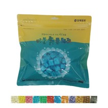 [꼬메빔보] #향기 버블솝플레이 500g 비누클레이 12색, 하늘