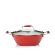 Michelle B. by Fagor Cast Iron Lite Soup Pot with Lid Red 3-Qt., 1