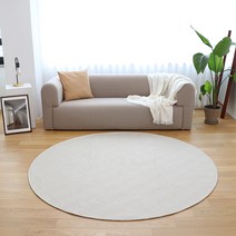 자가드 헤링본 카페트 원형 러그 텐트 매트 200대형부터 400특대형까지 비바돔 돔텐트 돔쉘터용, 차콜