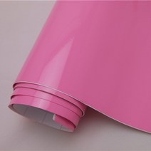 자동차 랩핑지 여러 색상 검정 고광택 비닐 필름 흰색 자동차 랩 필름 호일 거품 시트지, 분홍색, 152x30cm