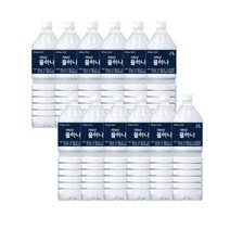 지리산 물하나 지리산 물하나 2L 12병 생수, 12개