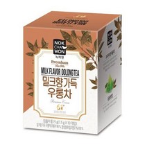 녹차원 간편한 [녹차원] 밀크향가득우롱차 10티백 x 4개 명절 부모님 지인 선물 회사 탕비실 손님접대, 1set