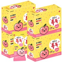 경남제약 카카오 레모나 톡톡 비타민C 2g 100포, 4통