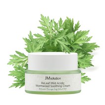제이엠솔루션 릴리프 약산성 약쑥 수딩 크림 50ml / 쑥잎추출물50% 약산성 빠른진정 저자극, 6개