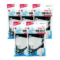 퓨어 덴탈 마스크(멜트블로운필터) 12개입x5 [총60매] / 대형 / 블랙