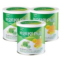 후디스 유아영양제 (NEW) 분유후디스 비오타민 플러스 유산균 비타민 프리바이오틱스 어린이영양제 90g 3캔 1세트