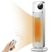 온풍기 전기 히터 2000W 워머 스마트 온도 조절기 수직 가정용 라디에이터 원격 기계 사무실 용 겨울 난방, 05 KR, White_KR