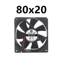 냉각팬 쿨링휀 냉각판 컴퓨터휀 브러시리스 모터 케이스 냉각 팬 조용한 핀, 10 8020_01 5V