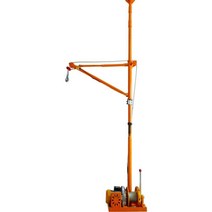 원치 호이스트 리프트 건설용 전동 크레인 탑재, 최대 500kg  30미터