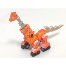 다이노트럭 피규어 공룡 트럭 장난감차 합금, 눈꽃 긴목룡 (합금)