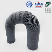 ISO인증 국산 타포린 후렉시블 닥트 호스 덕트 자재 75mm 부터 300mm 10미터